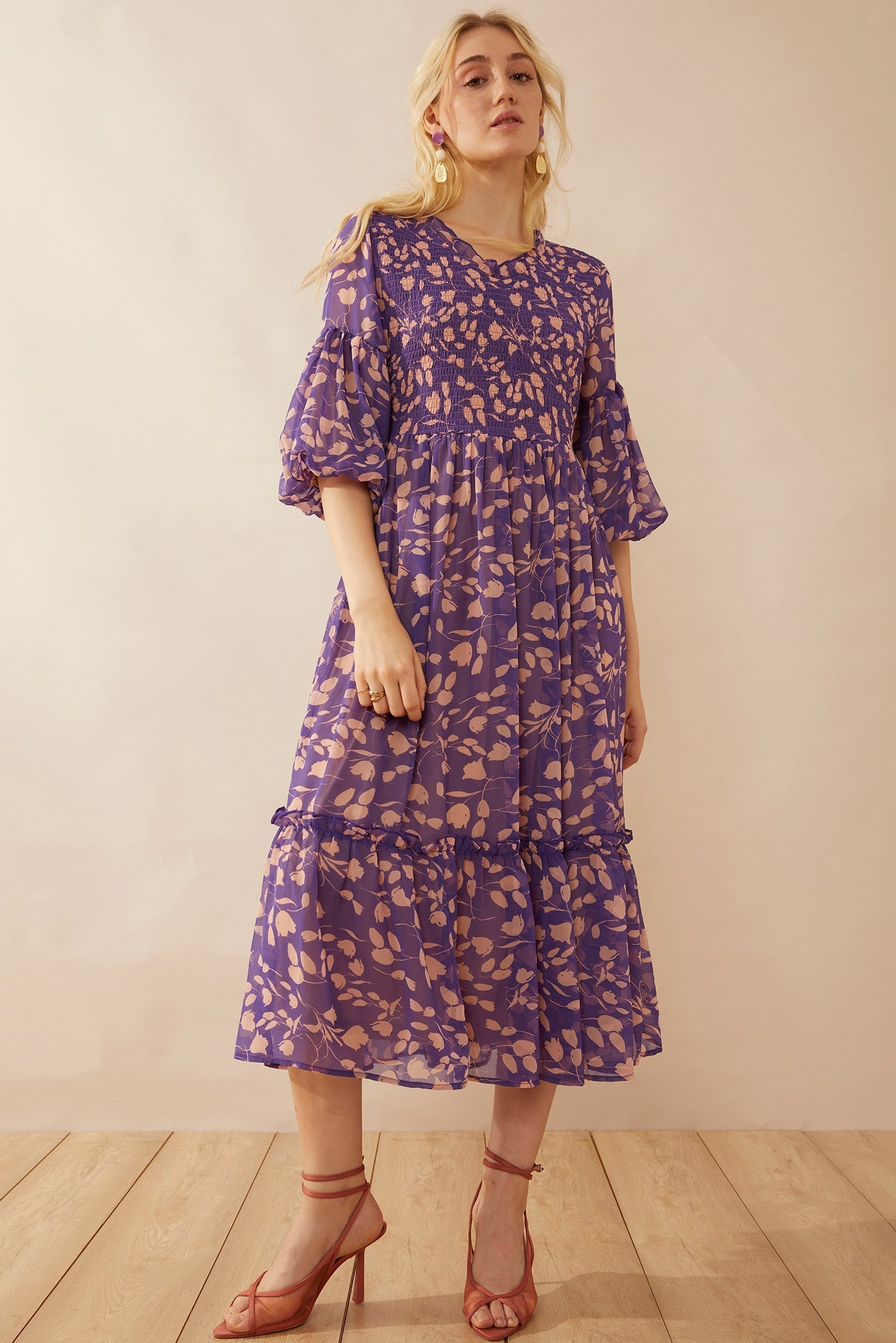 Darleena Dropwaist Dress S