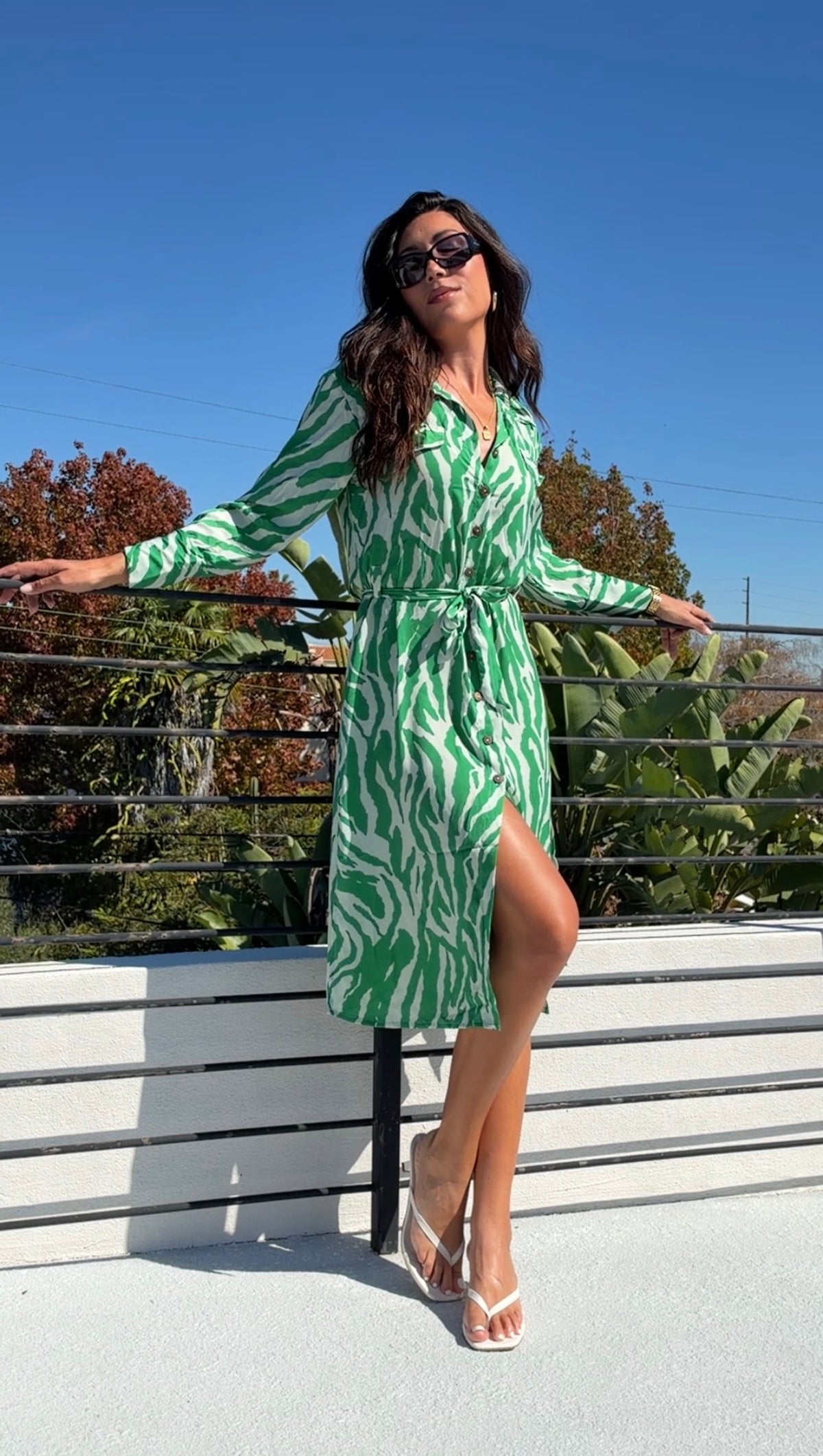 Kalandra Empire Dress