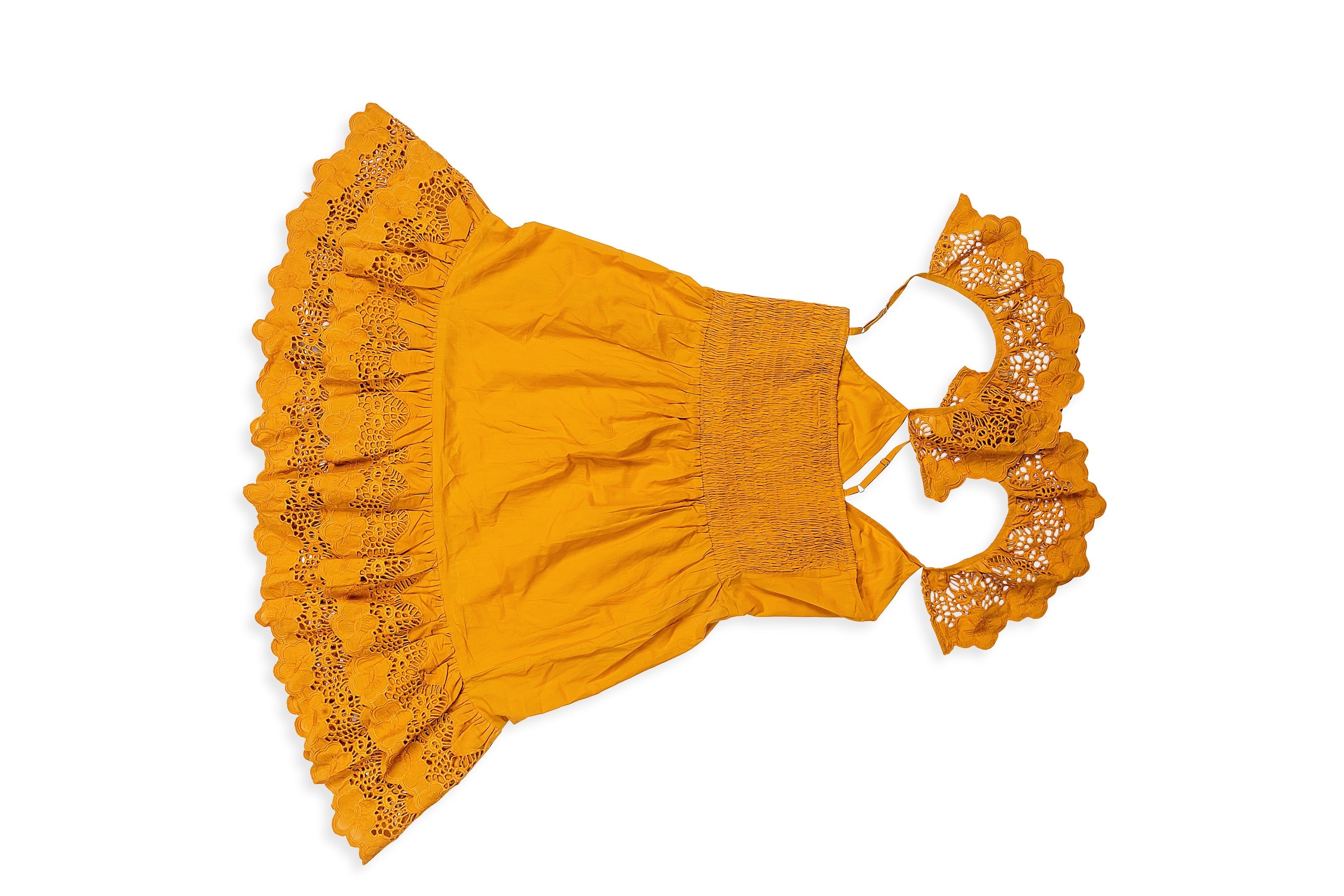 Goldie's Joy Dress In Mustard