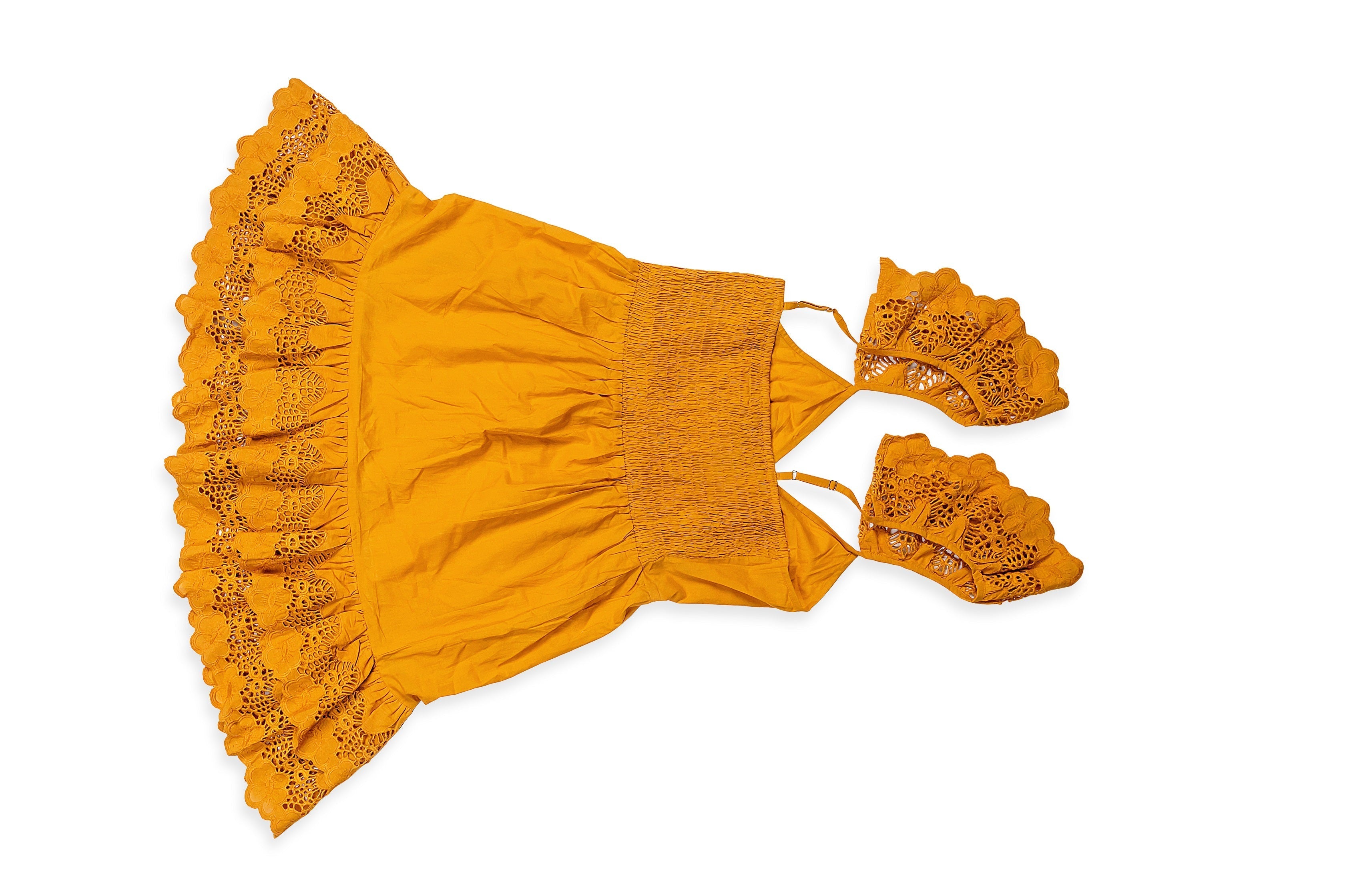 Goldie's Joy Dress In Mustard