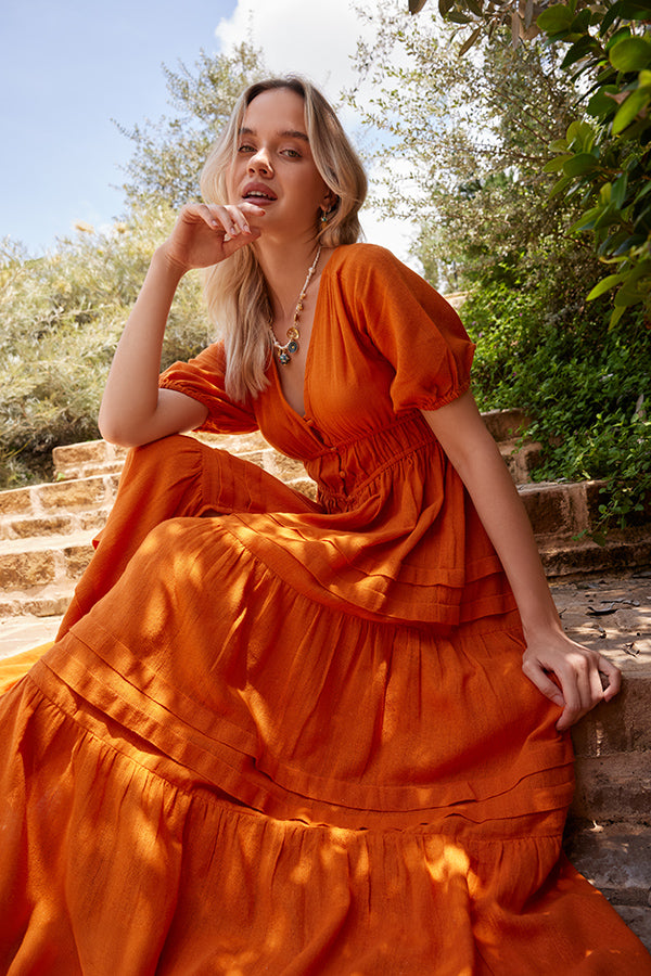wearing orange dress in dream Orange Dress Islamic Dream