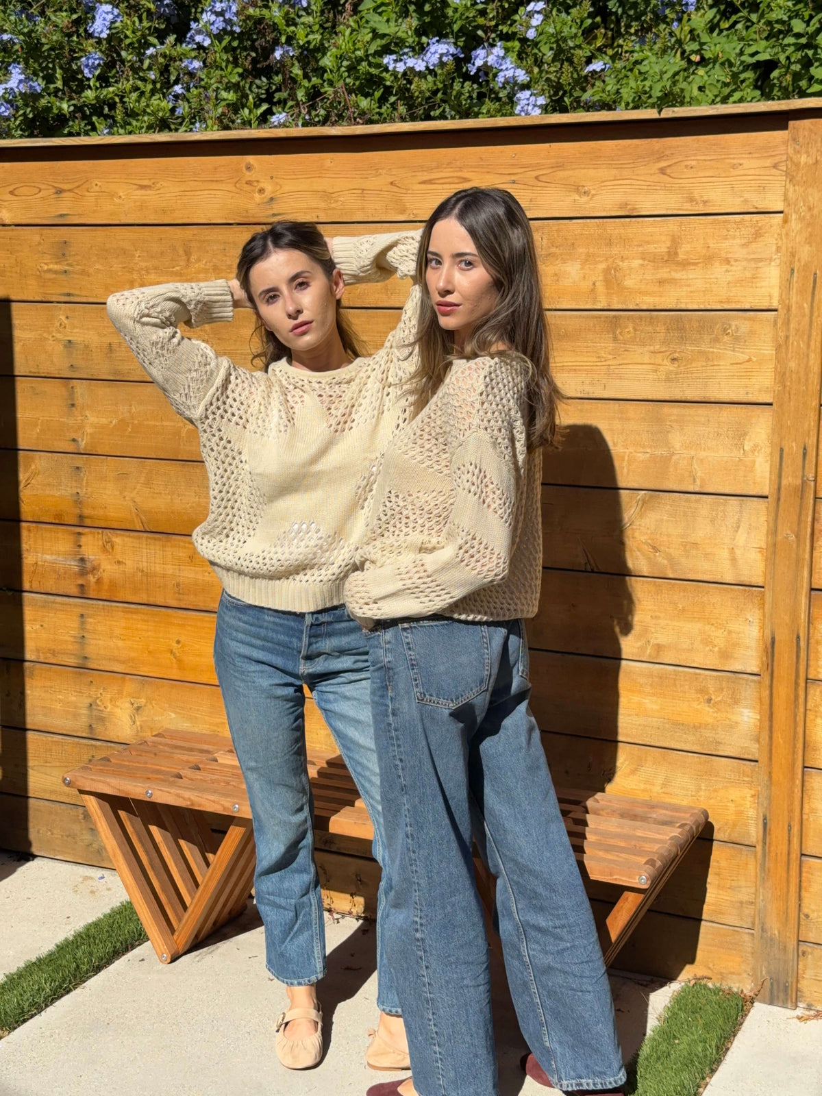 Midnight Mesa Knitted Sweater in Brown