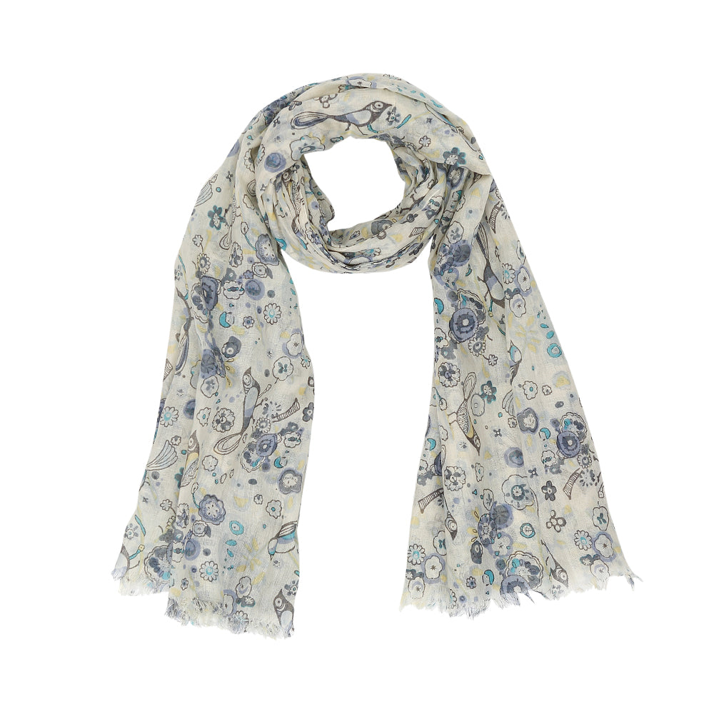 Elegant Hummingbird Scarf - Myra Bags