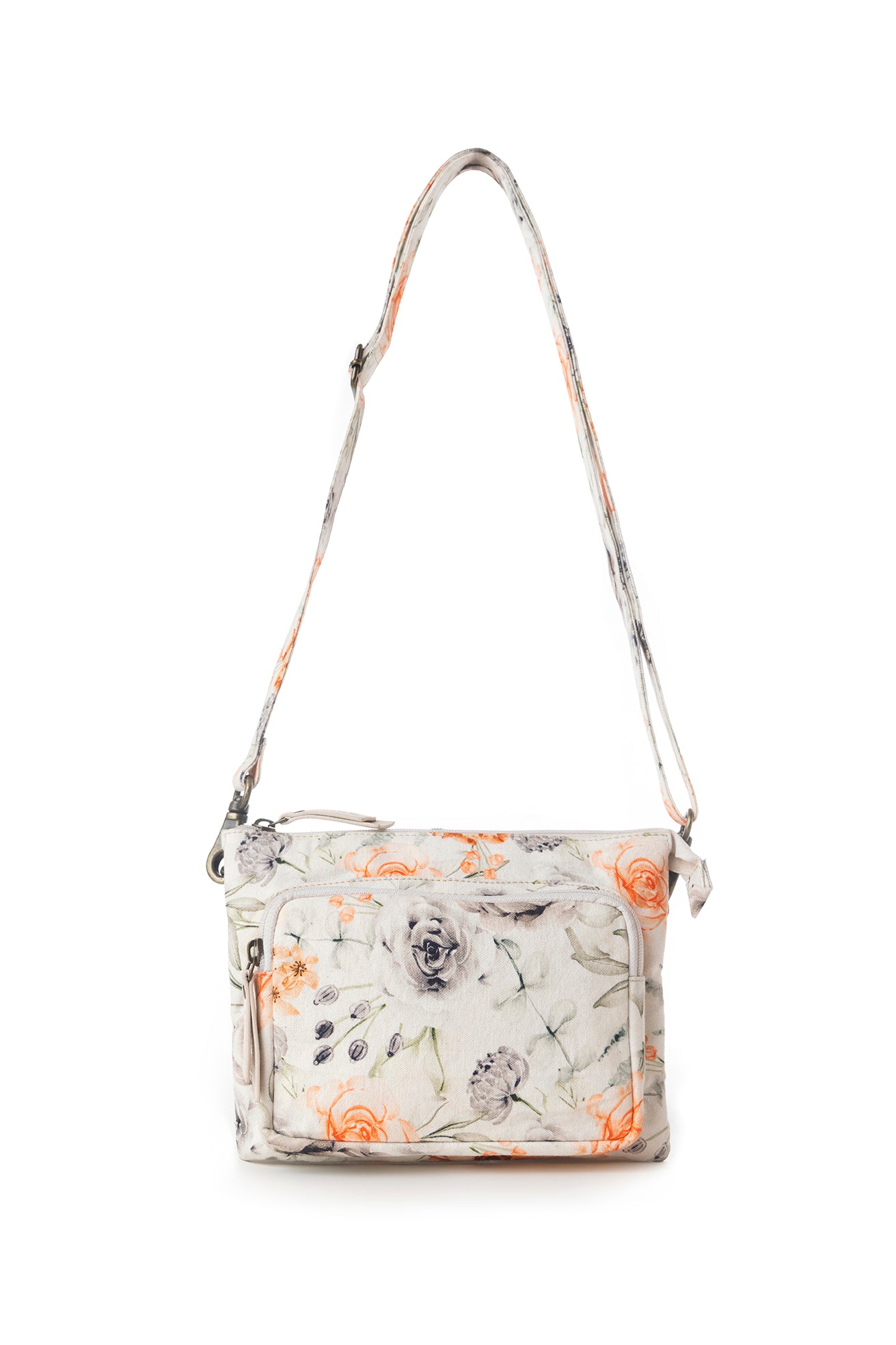Myra Florabelle Crossbody Bag in Spring Ivory