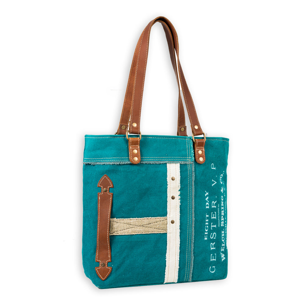 Countryside Connections Patchwork Tote Bag
