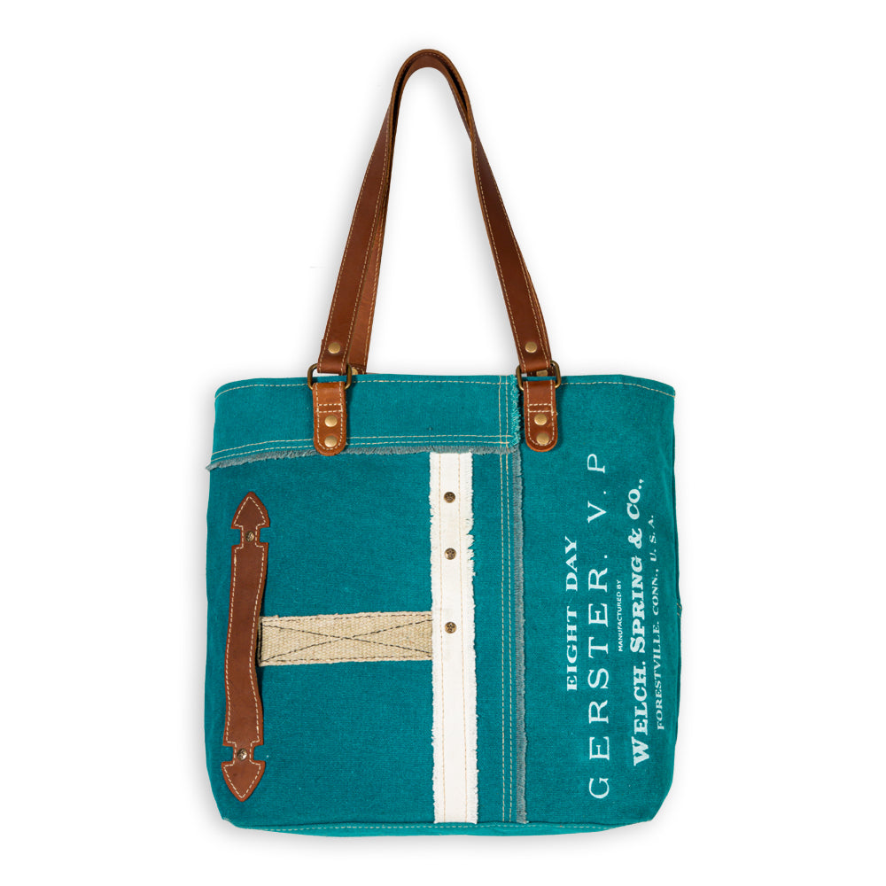 Countryside Connections Patchwork Tote Bag
