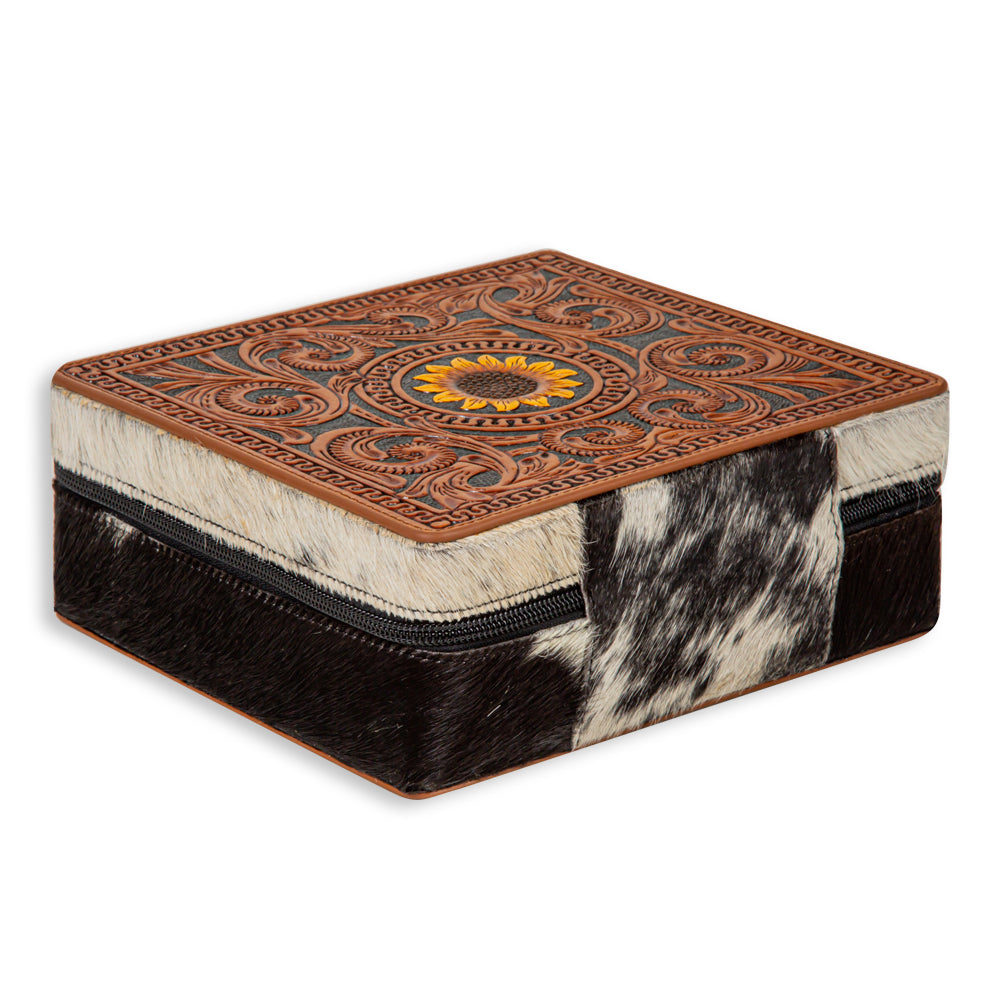 Prairie Mound Hand-Tooled Valuables & Jewelry Box