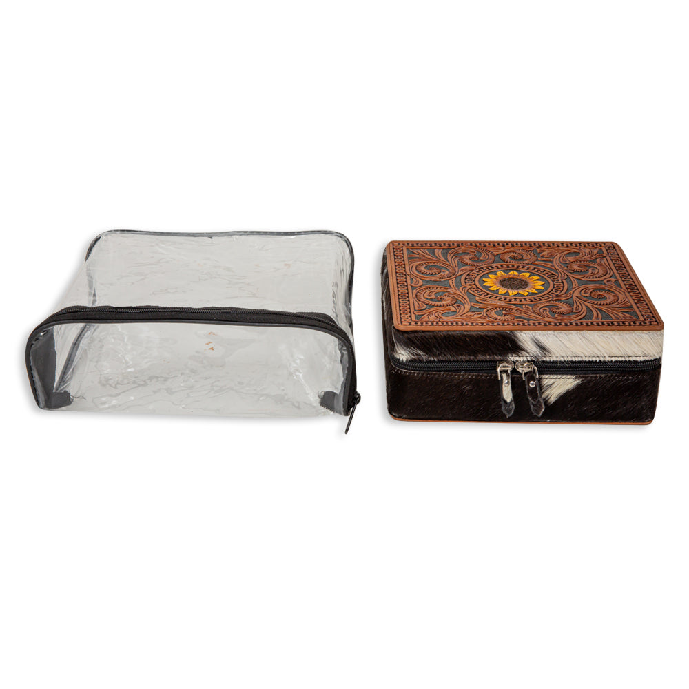 Prairie Mound Hand-Tooled Valuables & Jewelry Box