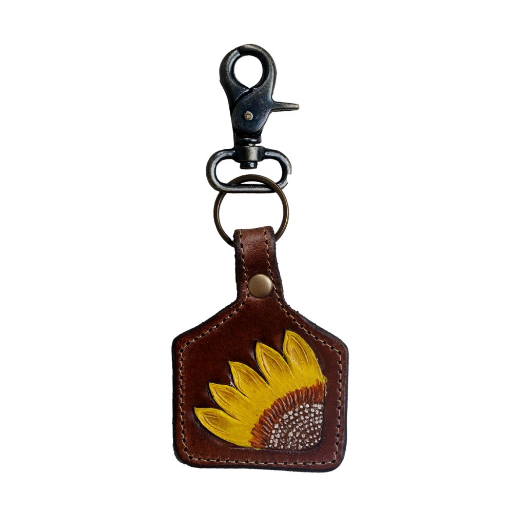Sunflower Petals Keychain