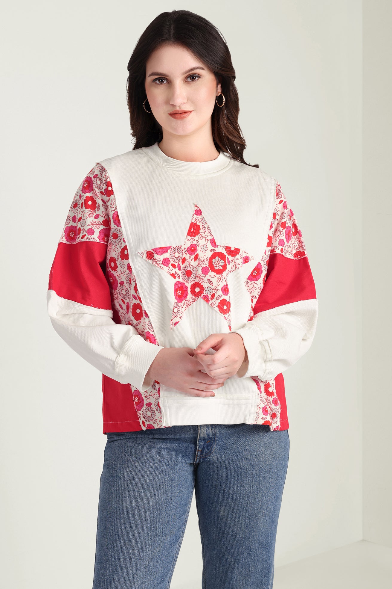 Heartland Halo Top in Poppy White