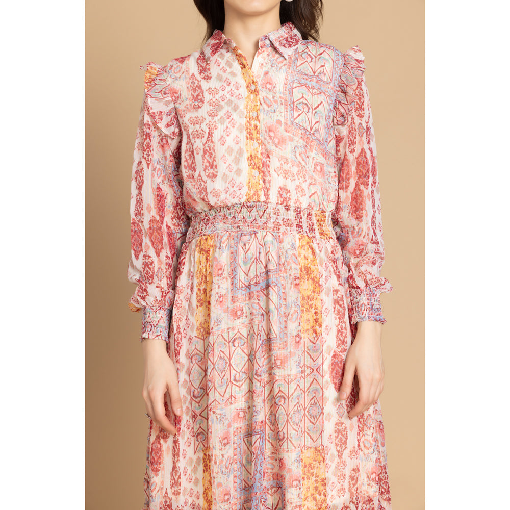 Bohera Renae Patterned Dress