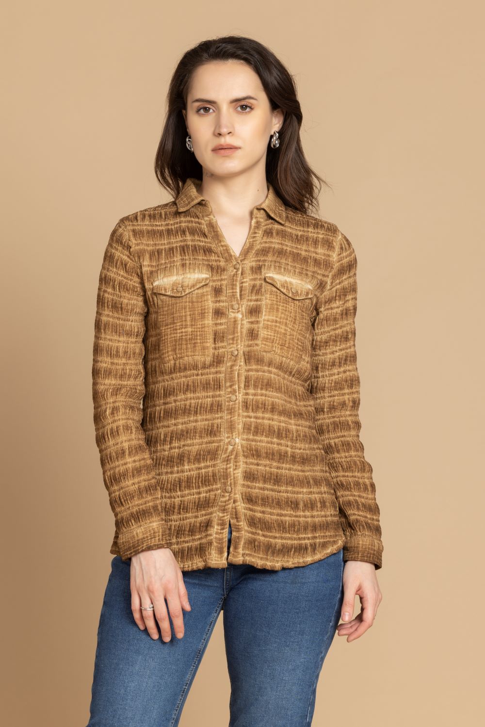 Bohera Vivian May Crimped Shirt