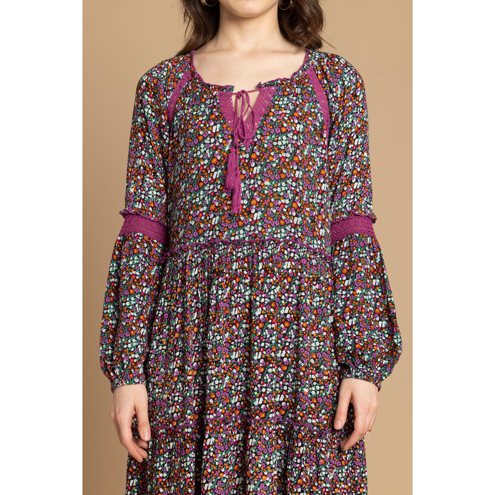 Bohera Isabel Fields of Florals Dress