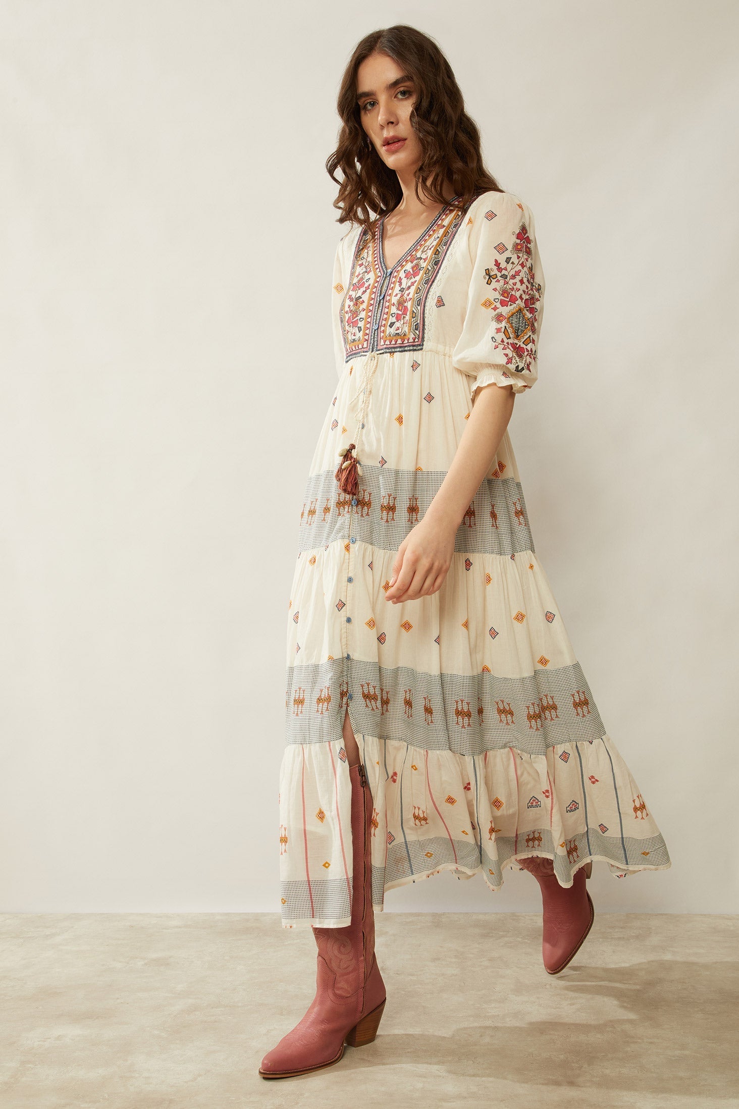 Bohera Kelani Embroidered Long DRESS