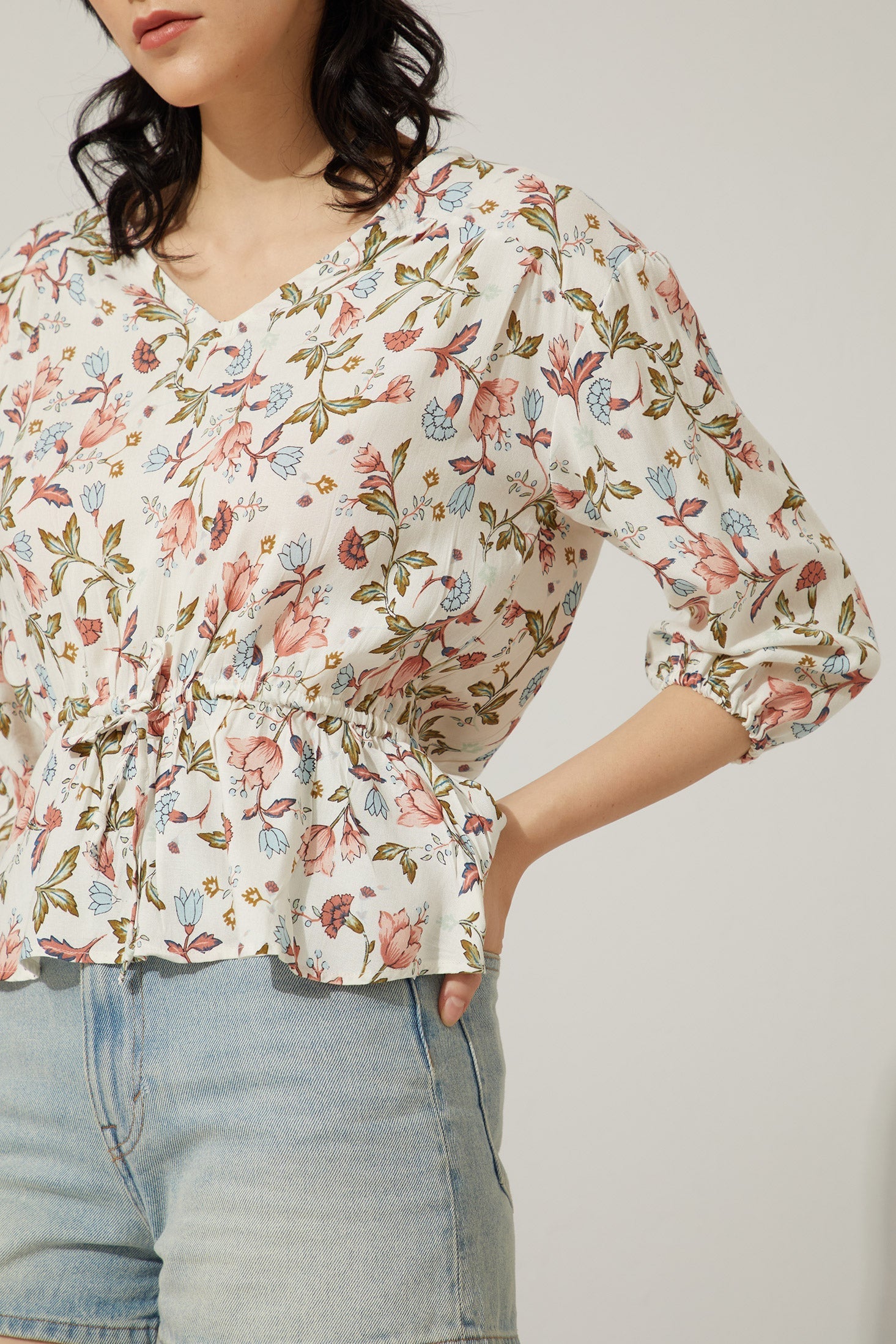 Bohera Kora Floral Top