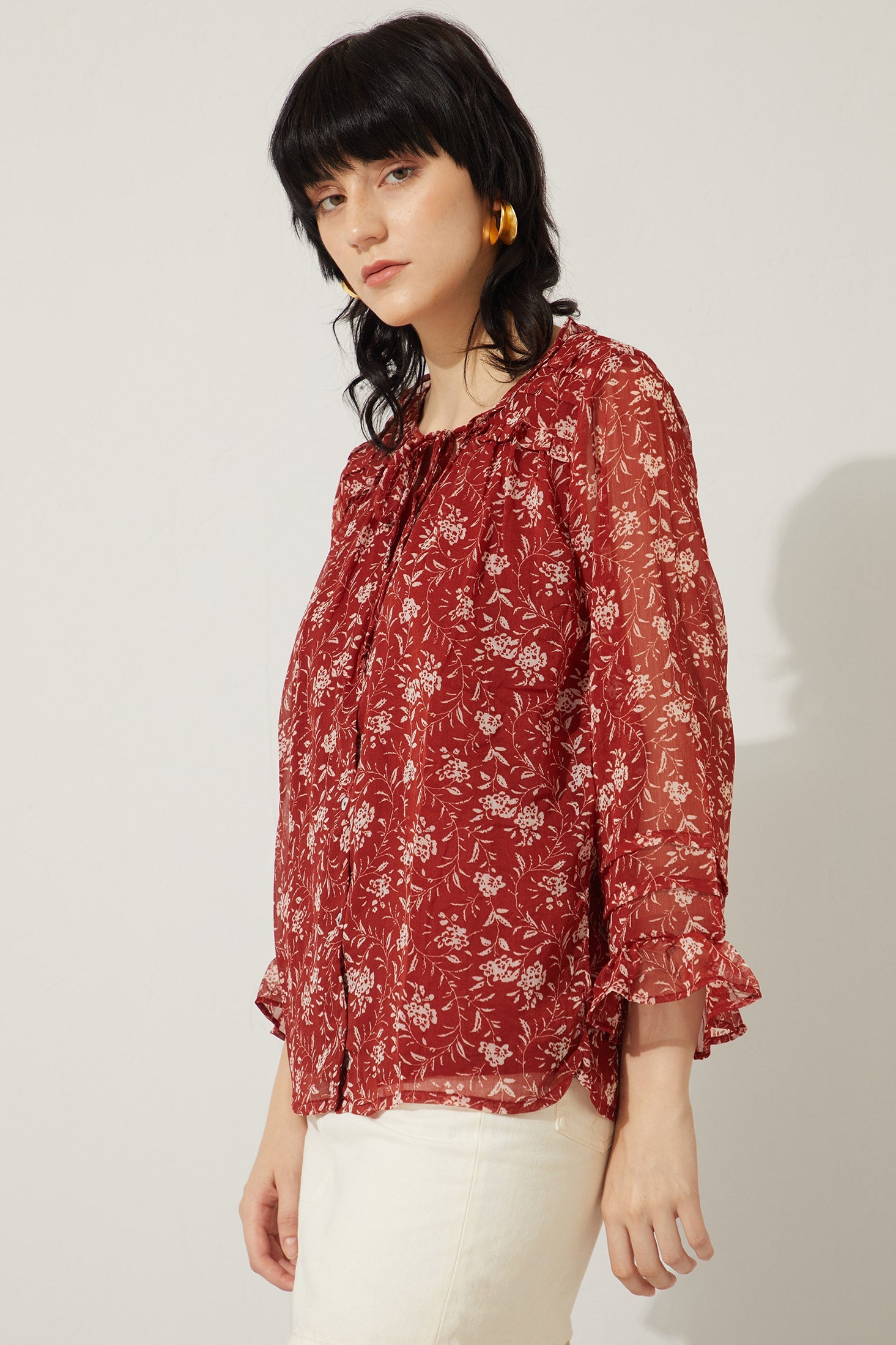 Bohera Francisca Floral Shirt