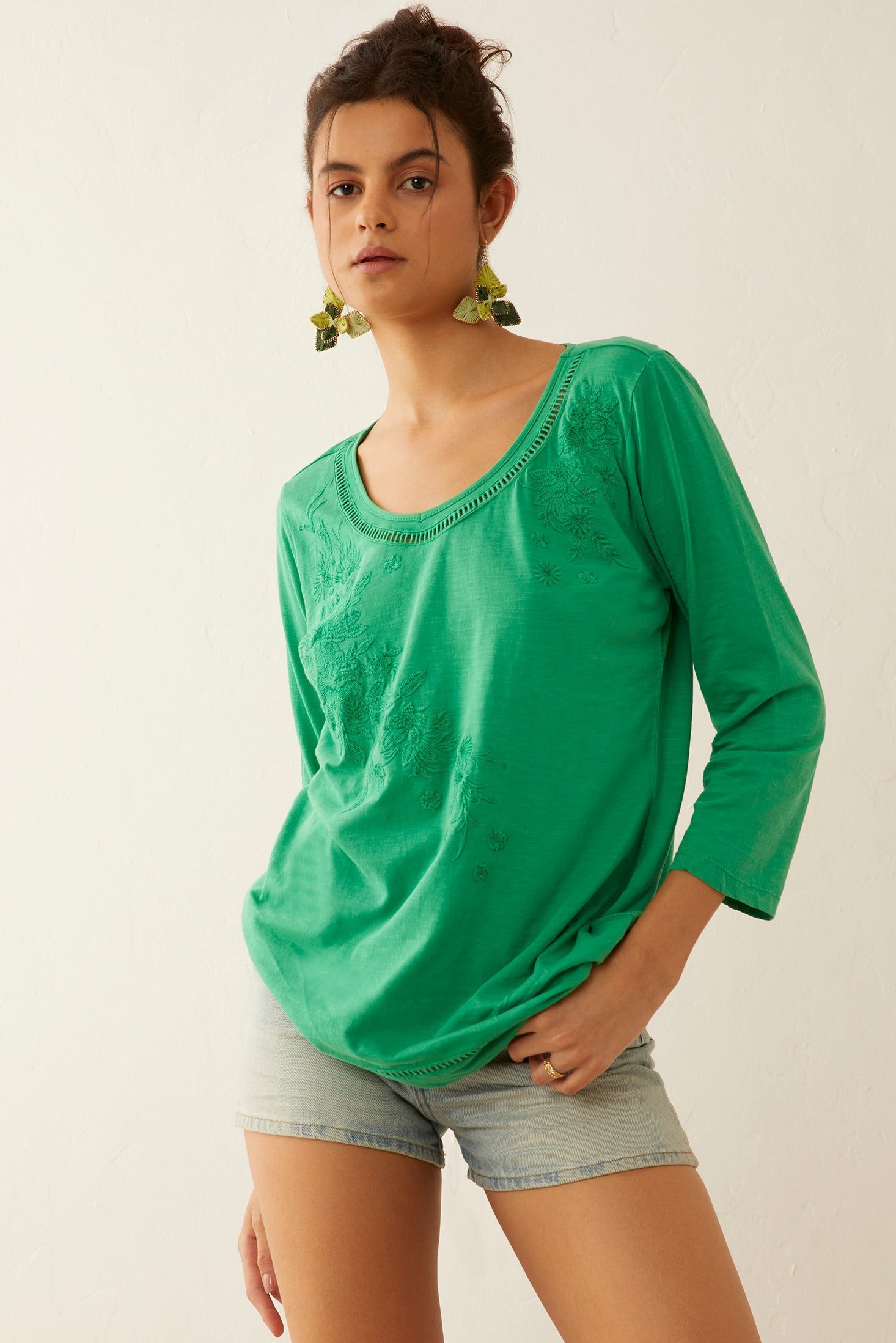 Glorydale Top In Green