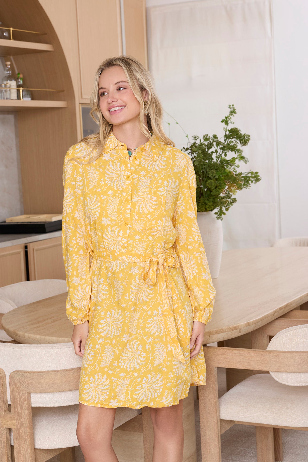 Resplendent Shirt Dress