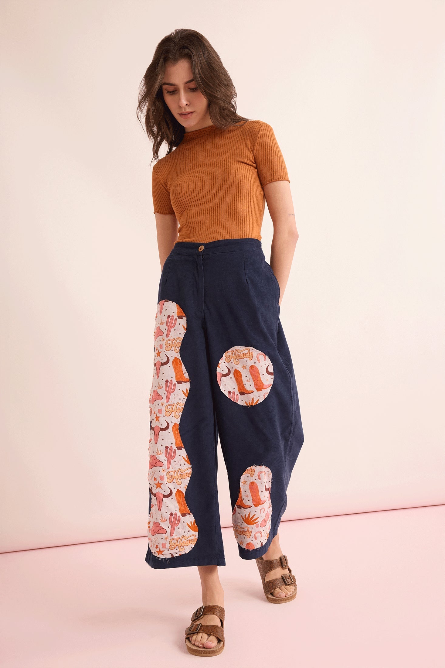 Charlotte's Trail Pants In Dark Blue