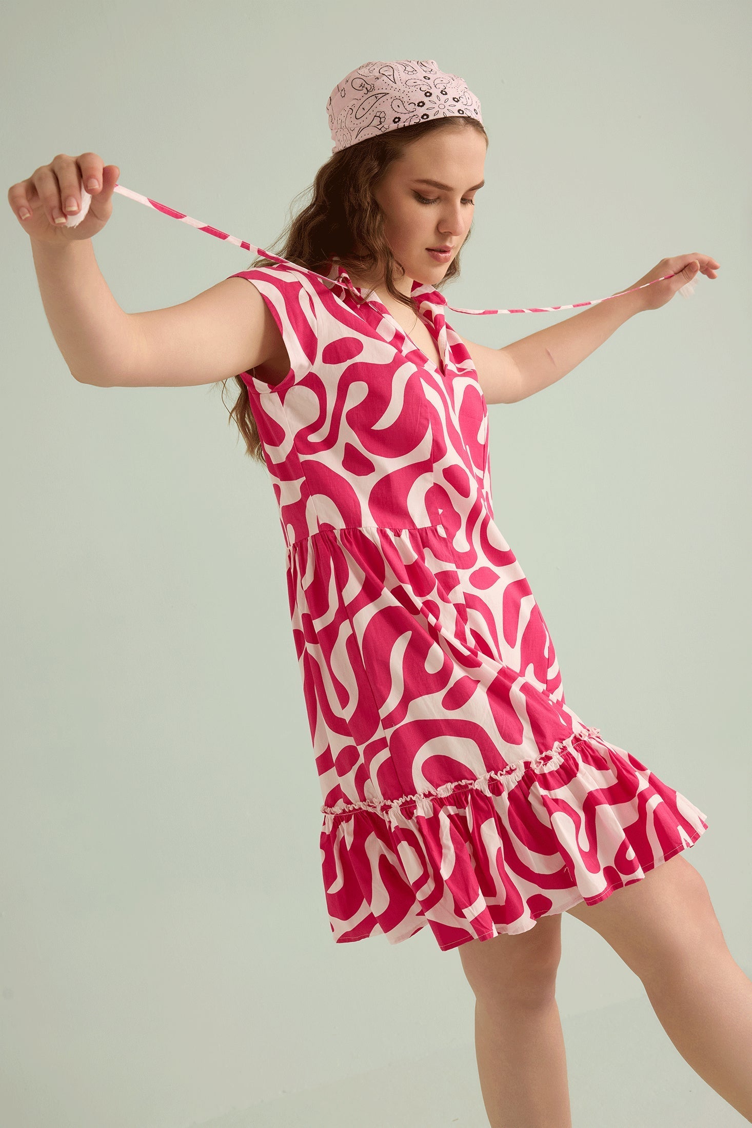 Sophia on Safari Dress In Pink