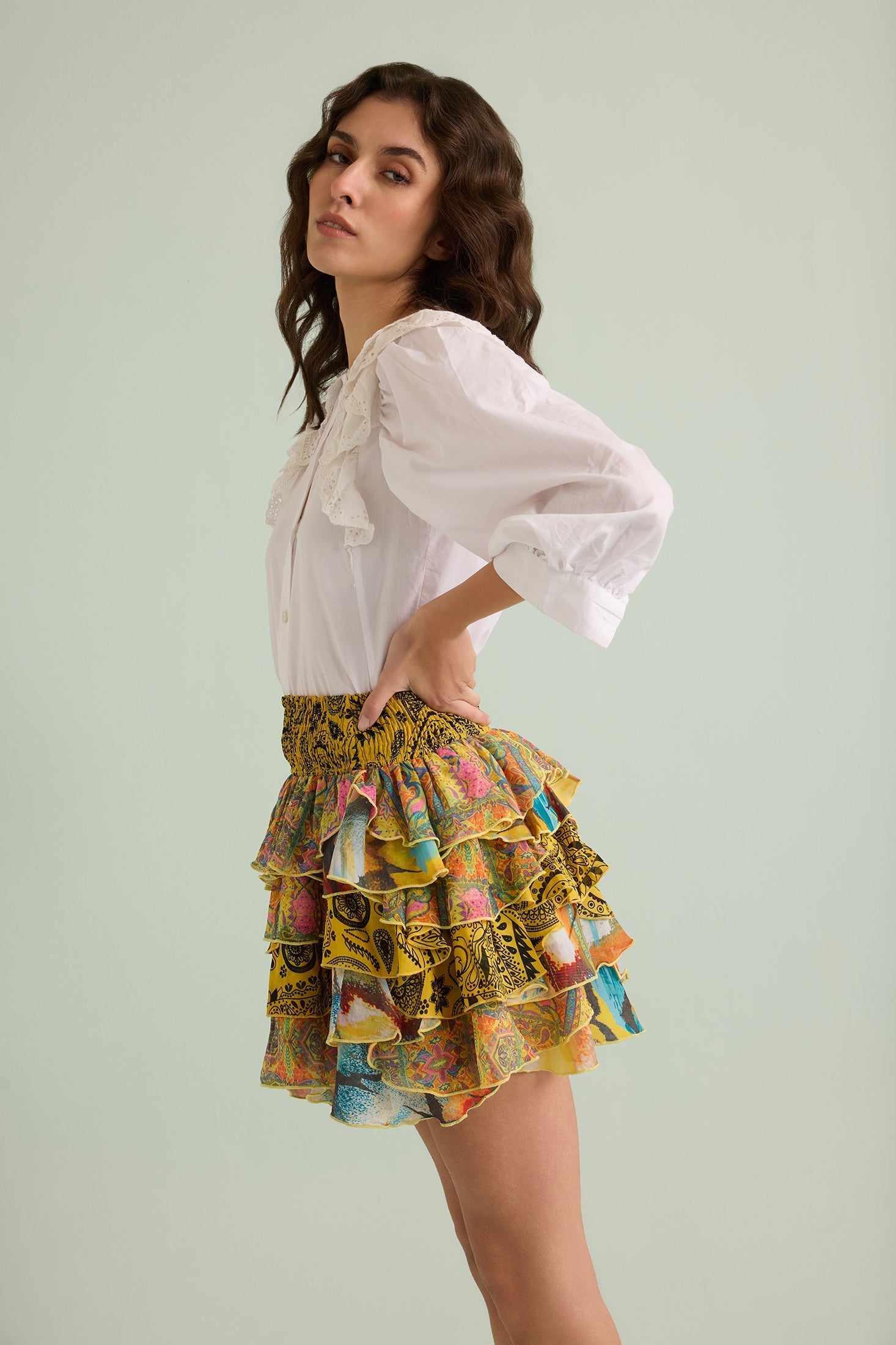 Maven Molly Skirt In Multicolor