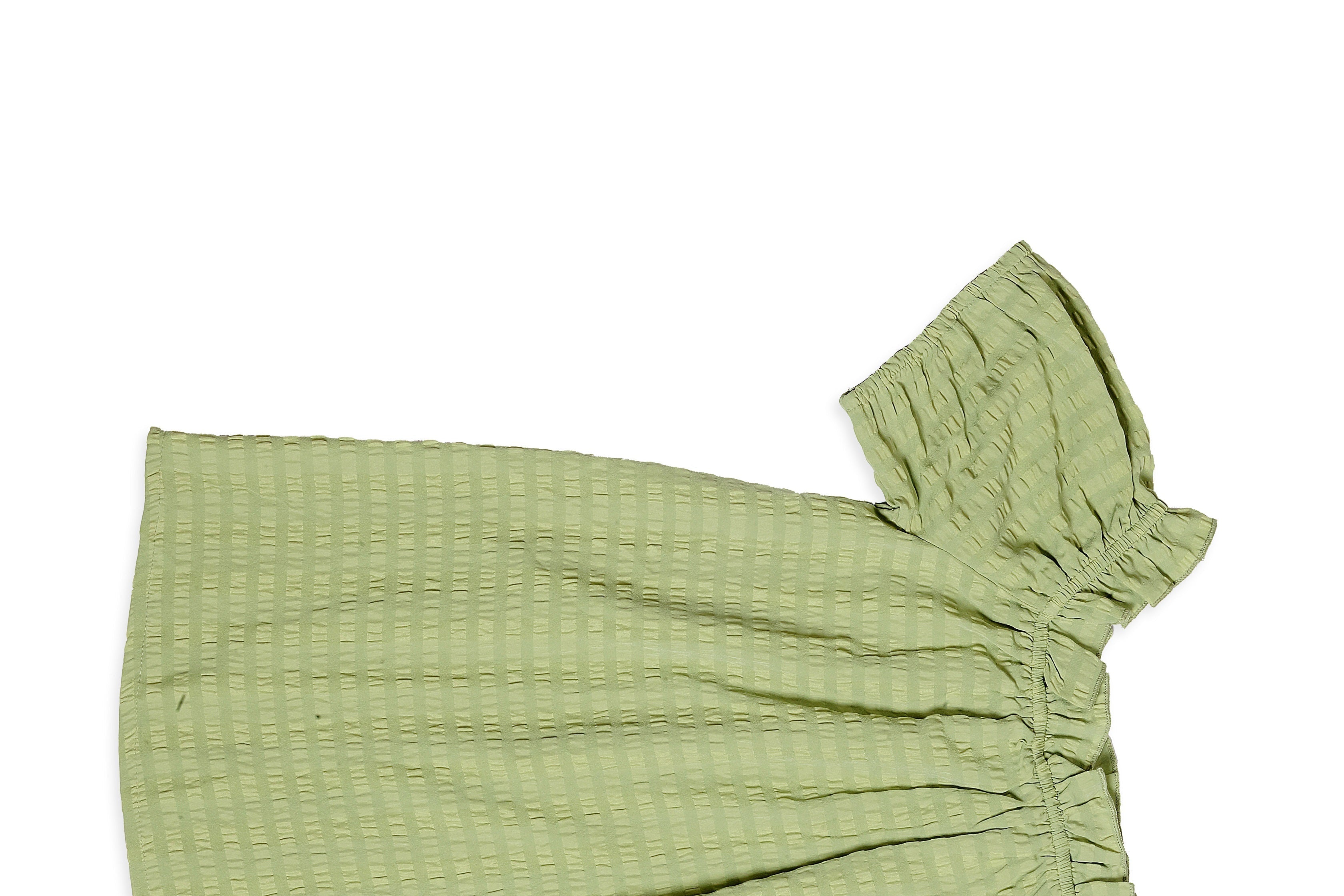 Catherine Drop Shoulder Top In Green