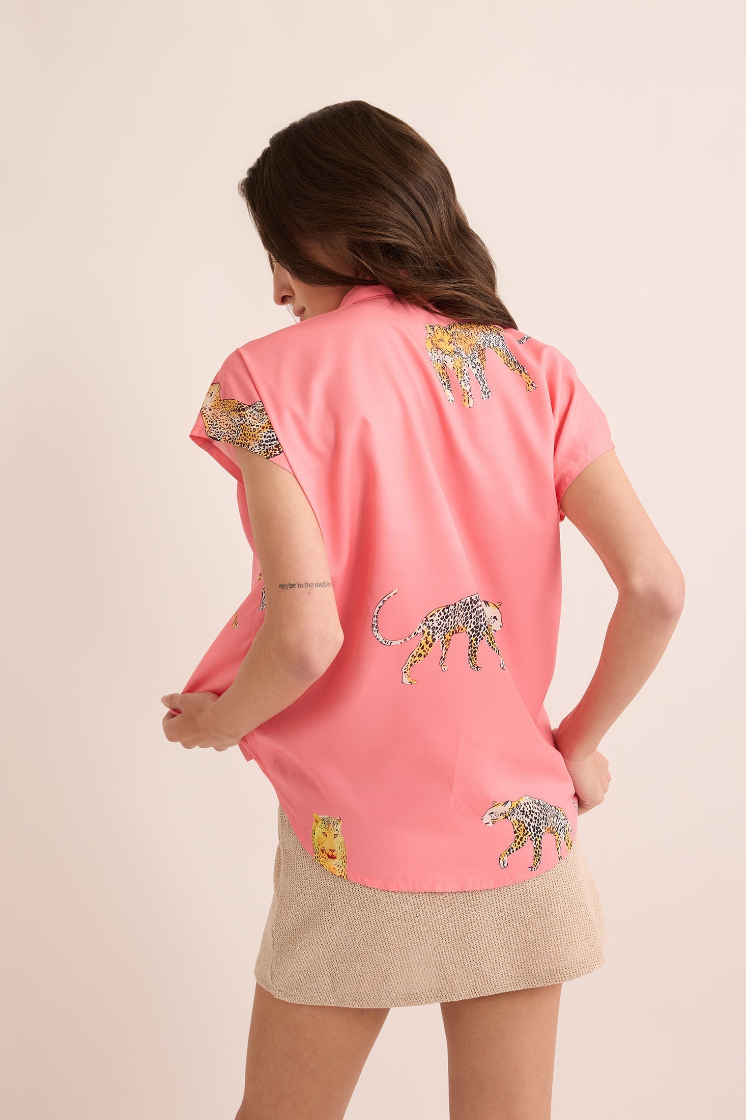 Howdy Daisy Shirt In Light Pink