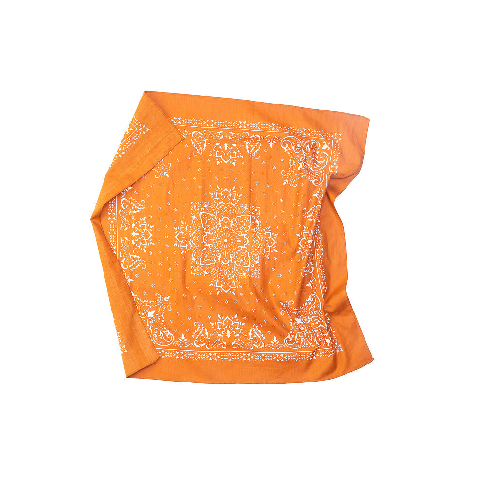 Rider's Moon Bandana in Rust