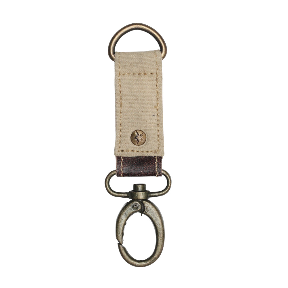 Beige Key Fob - Myra Bags