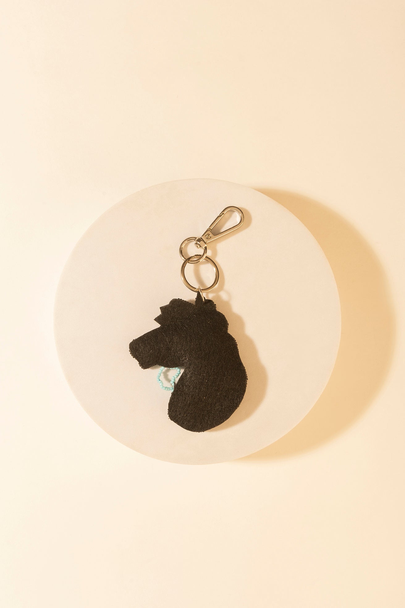 Myra Chief Mustang Keychain in Sable Tan