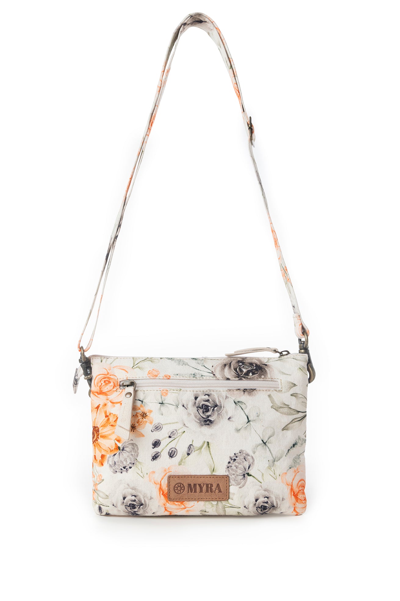 Myra Florabelle Crossbody Bag in Spring Ivory