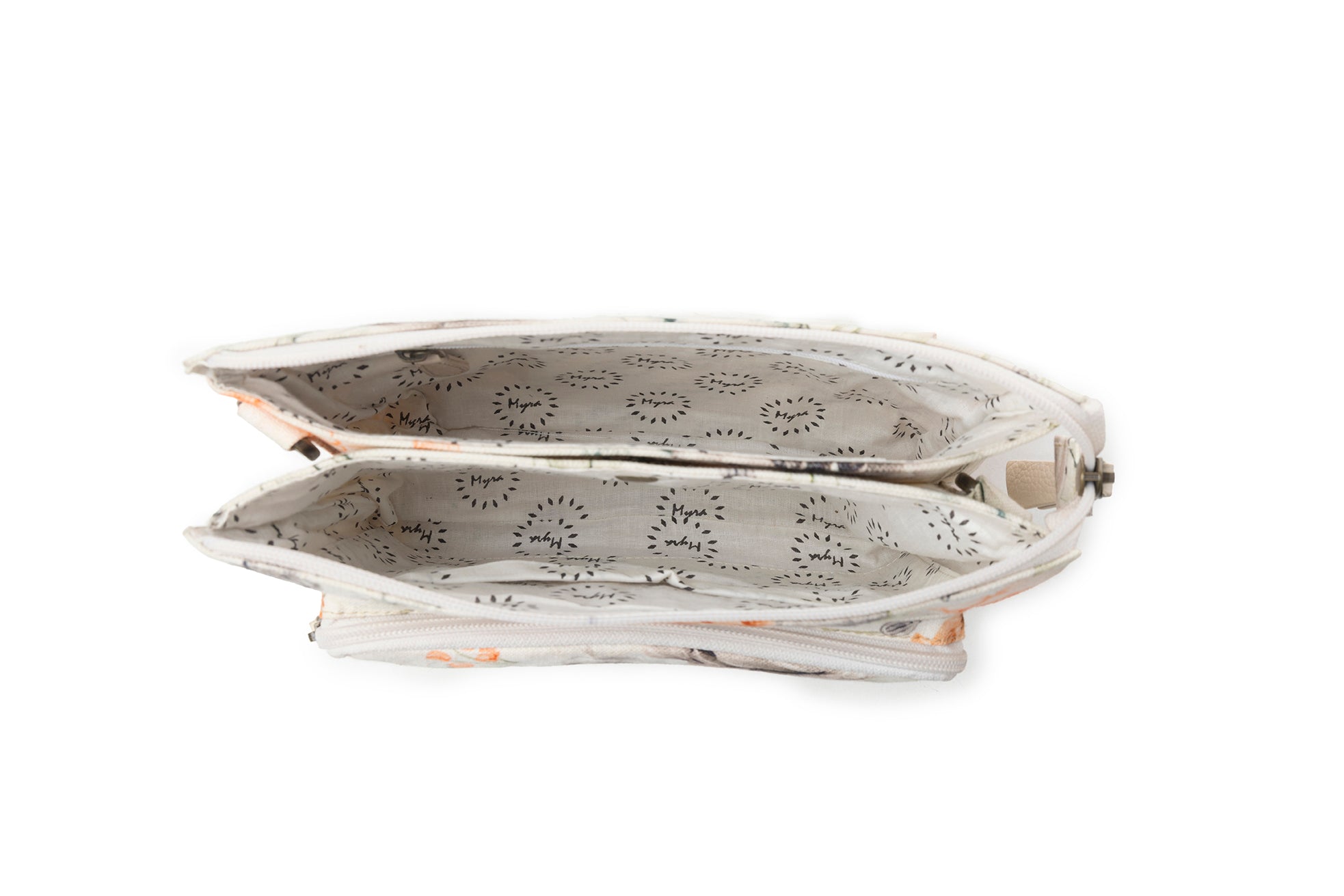 Myra Florabelle Crossbody Bag in Spring Ivory