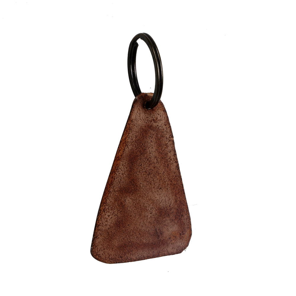 Engraved Fleur 
KEYCHAIN