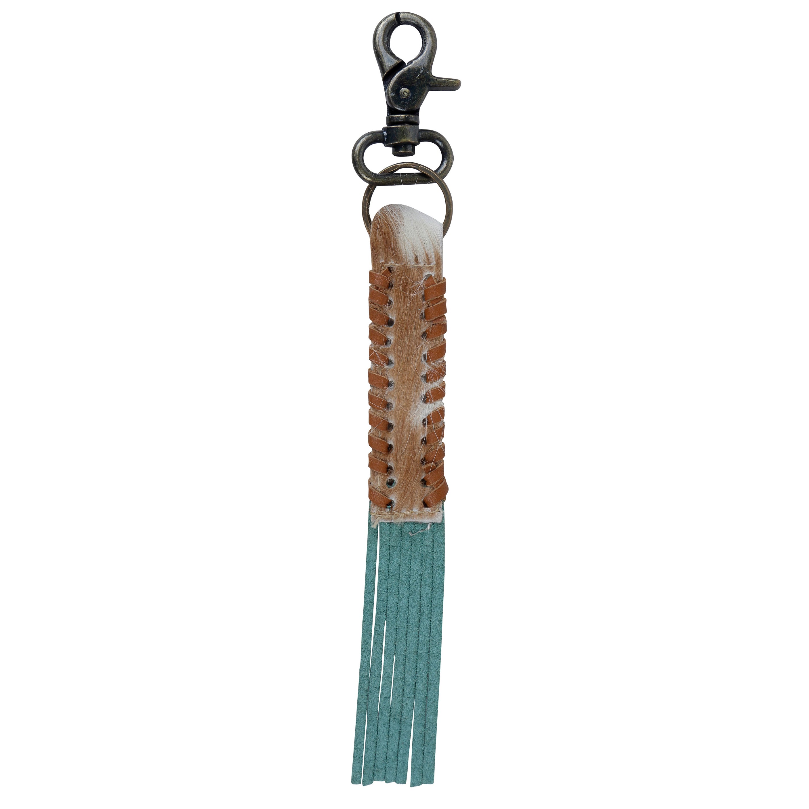 Brown Blues Key Fob