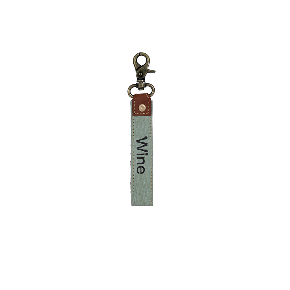 Paradise Canvas Key Strap Fob