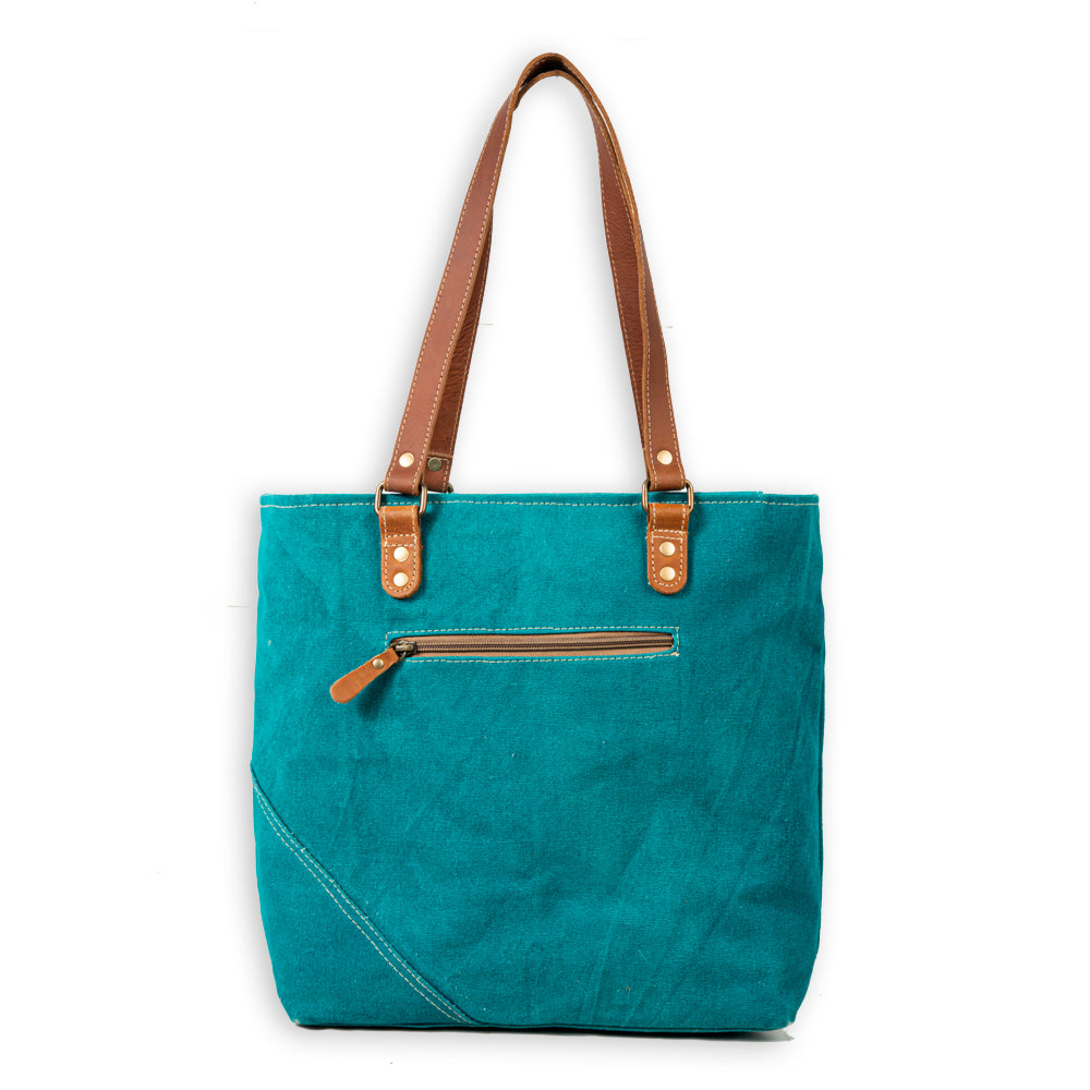 Countryside Connections Patchwork Tote Bag