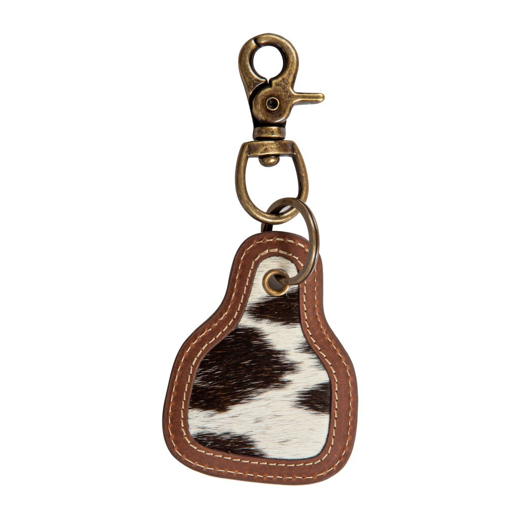 Pony Brook Key Fob In Black & White