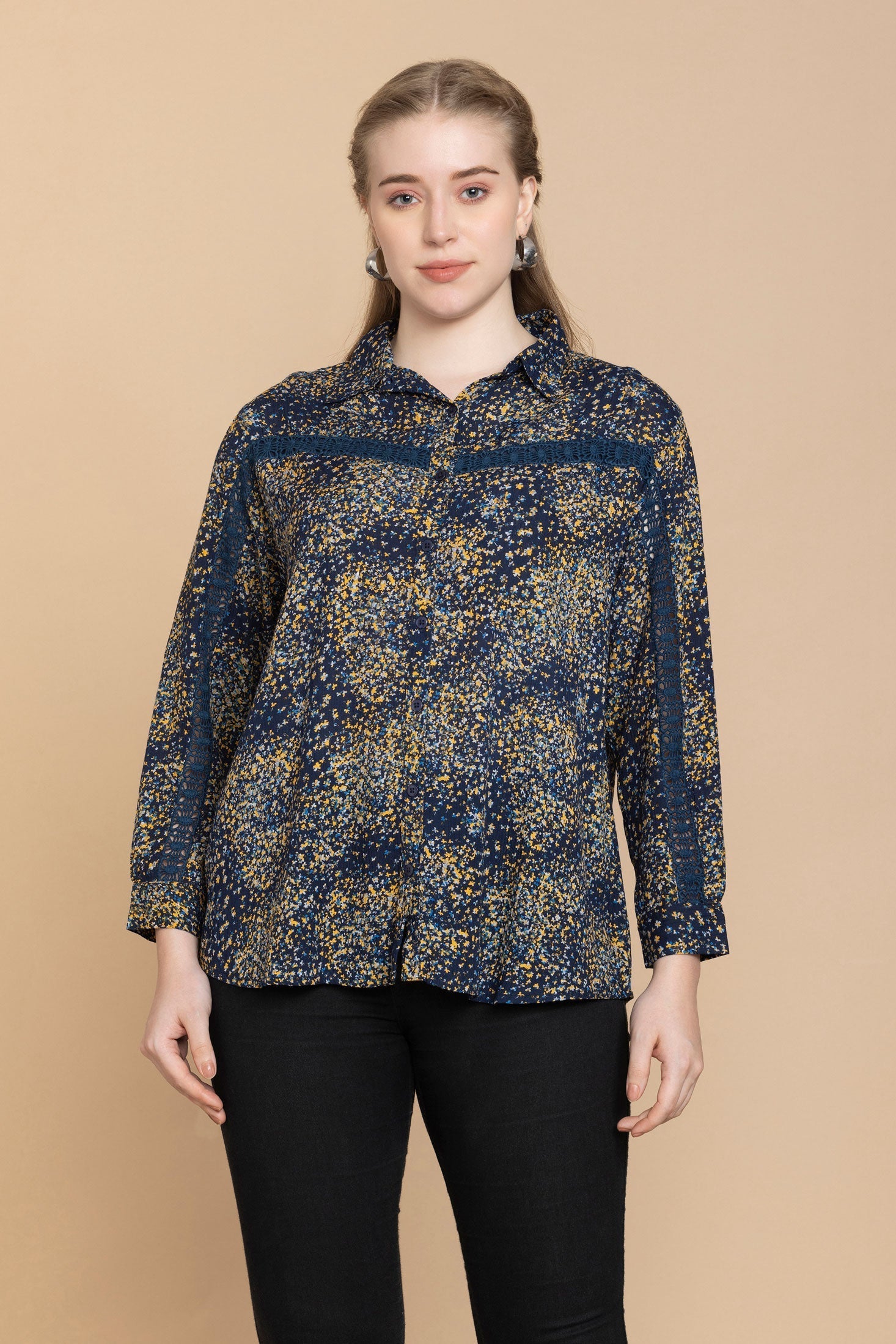 Fields of Floral Shirt