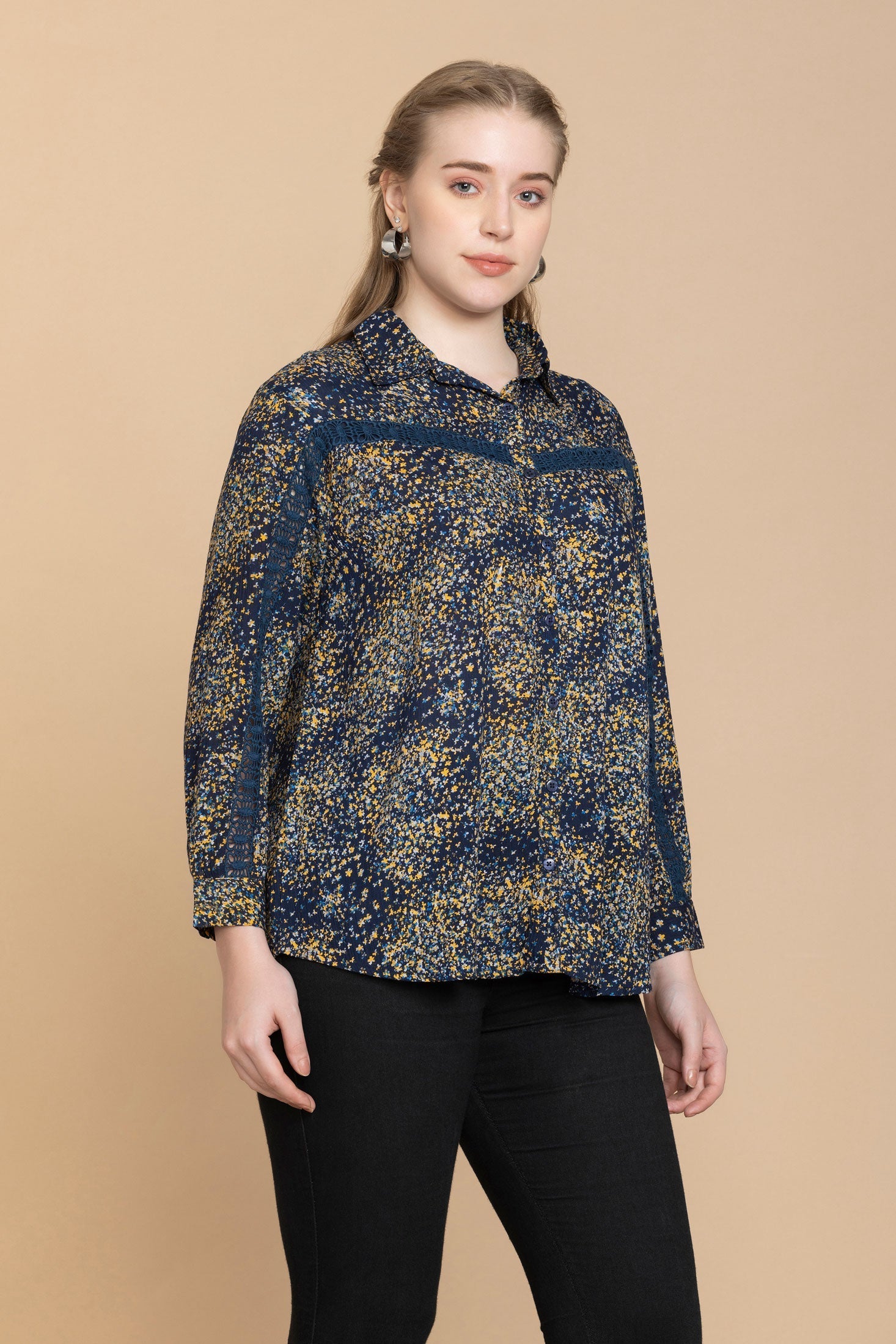 Fields of Floral Shirt