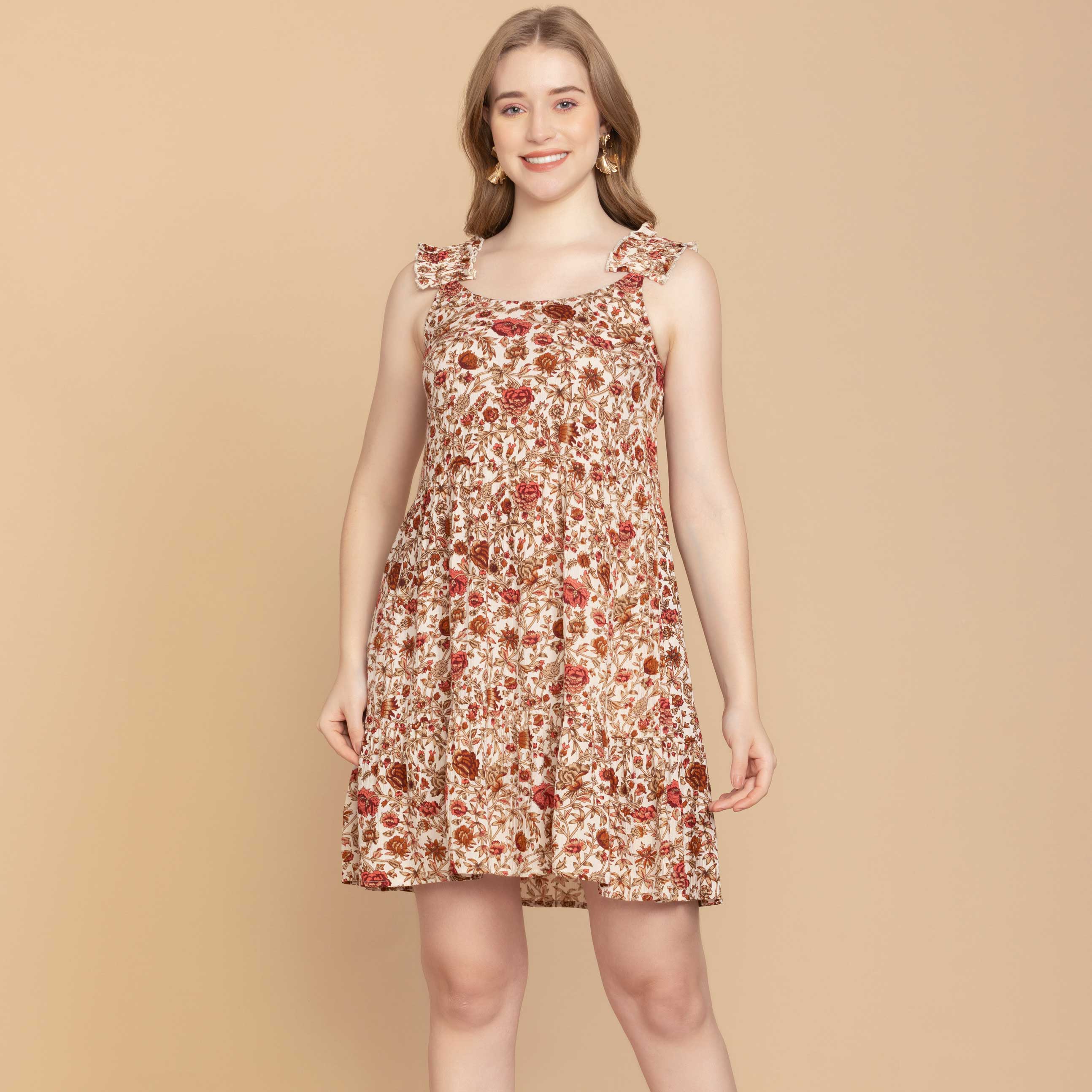 Bohera Bailee Ruffle Tiered Dress