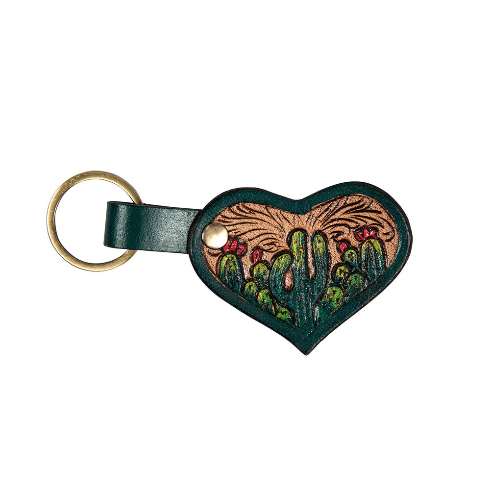 Saguaros In Bloom Key Fob