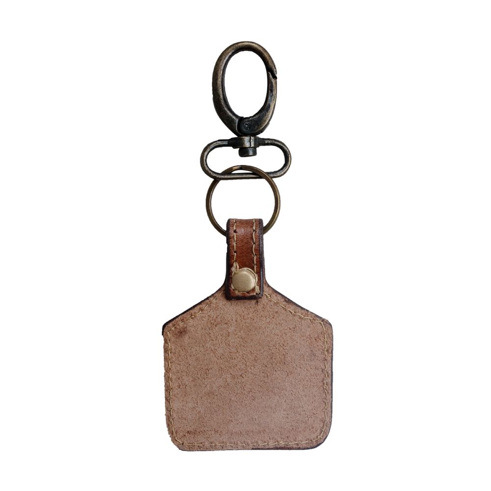 Azure Quill Keychain